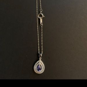 Tanzanite necklace $600 OBO beautiful.